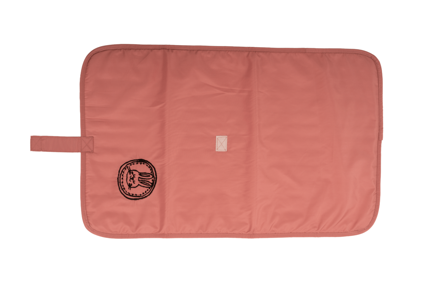 Bunny Changing Mat in Kashmir Pink