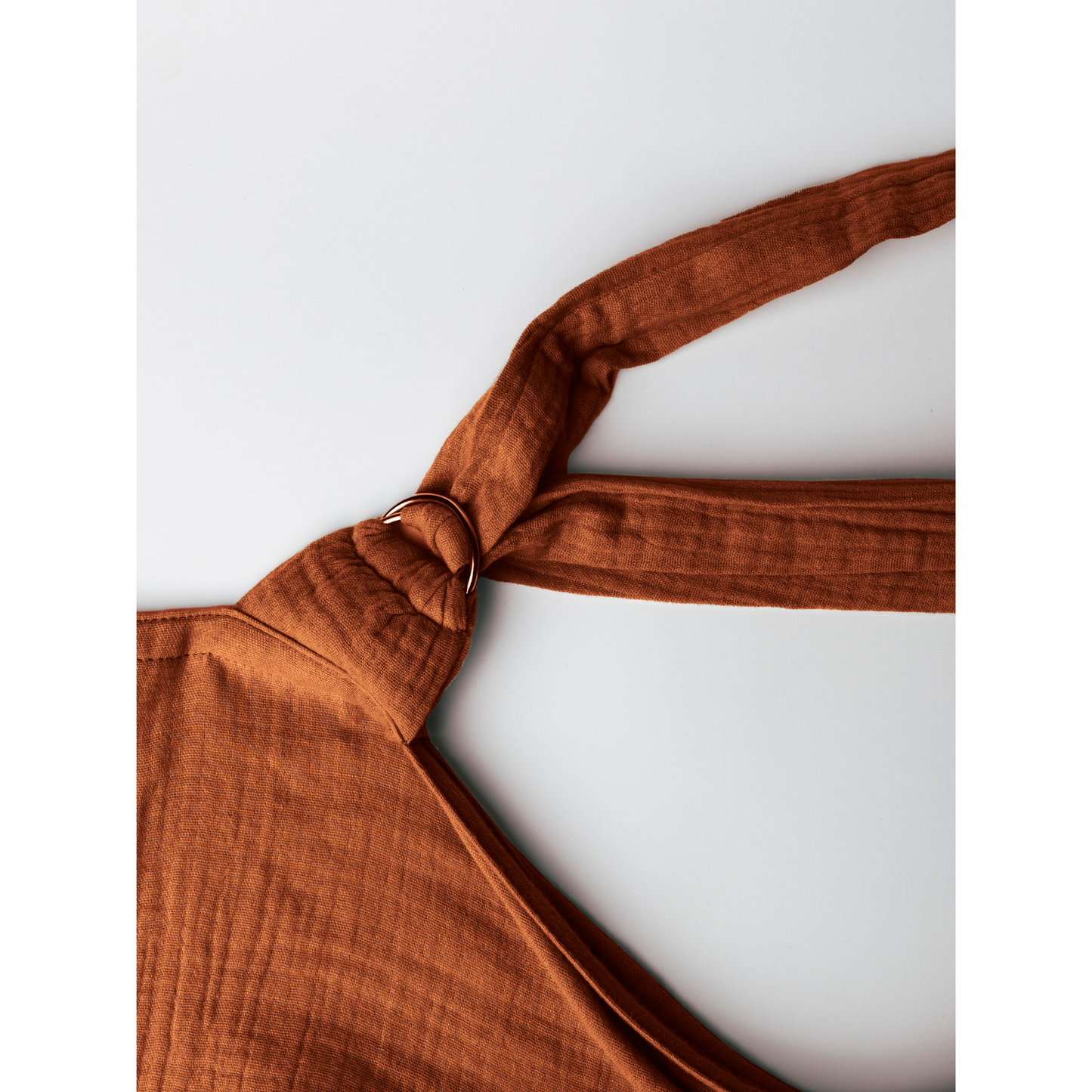 3 In 1 Nursing Cover Burnt Orange 120x100 CM