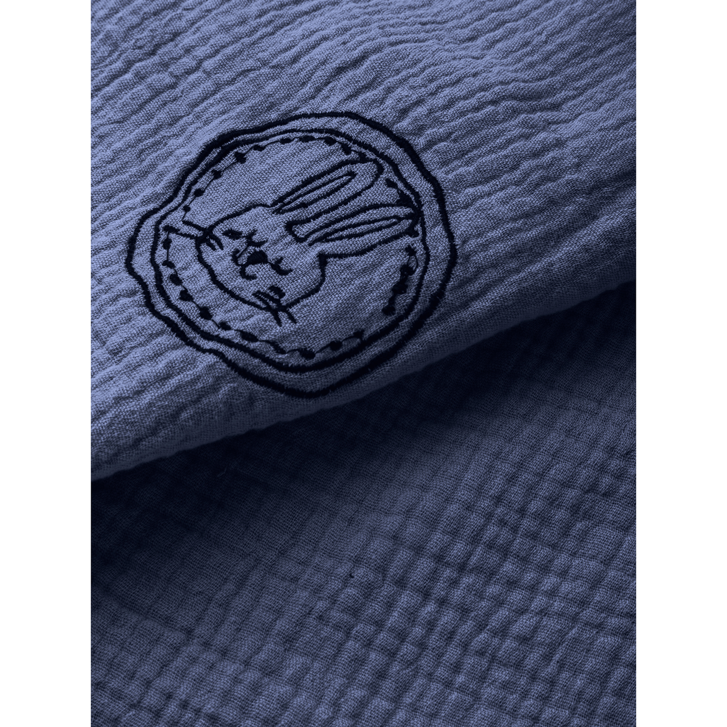Soft Baby Blanket Rock Blue 120x120 CM