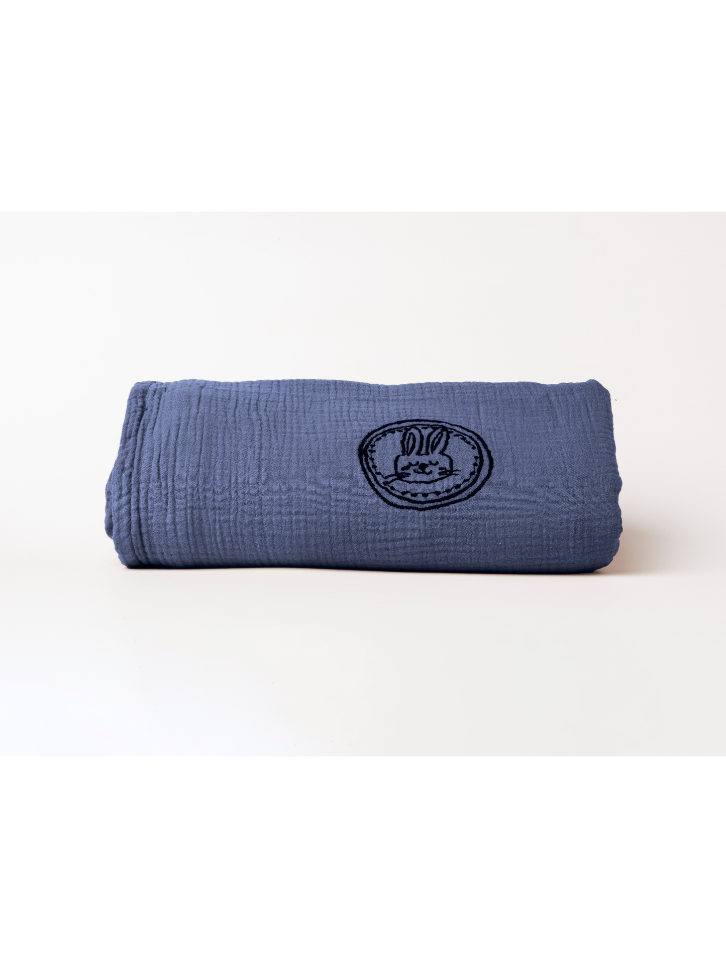 Soft Baby Blanket Rock Blue 120x120 CM
