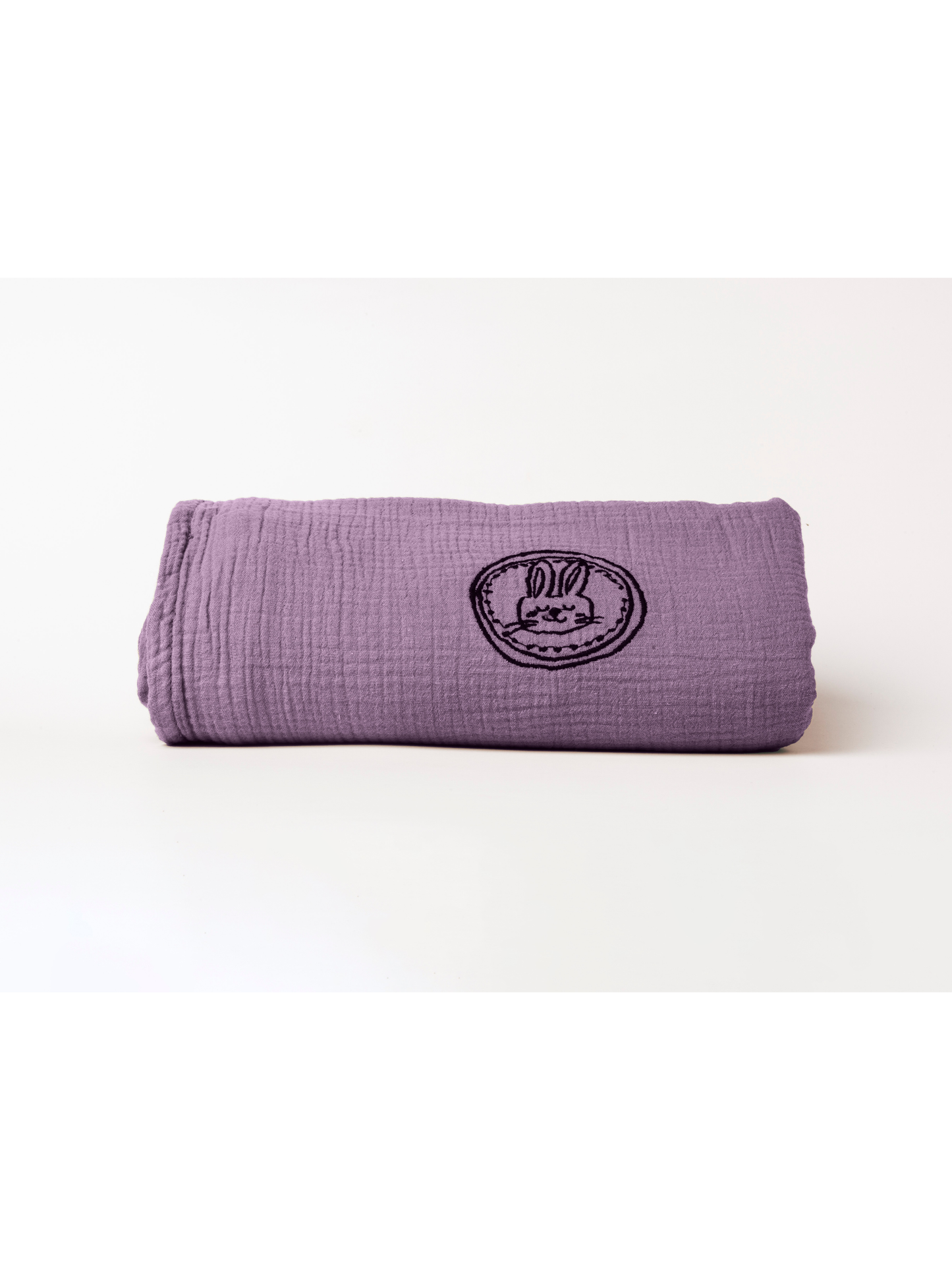 Soft Baby Blanket Purple 120x120 CM