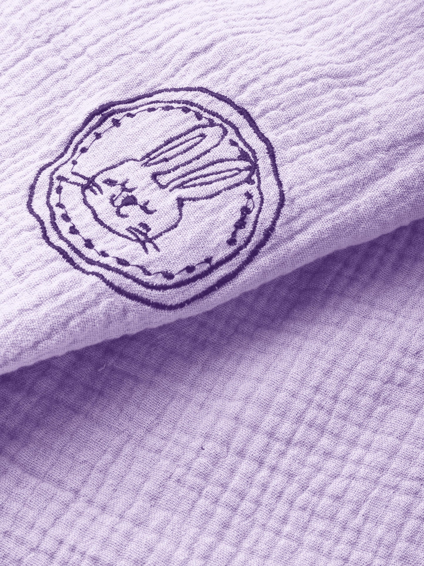 Soft Baby Blanket Pastel Purple 120x120 CM