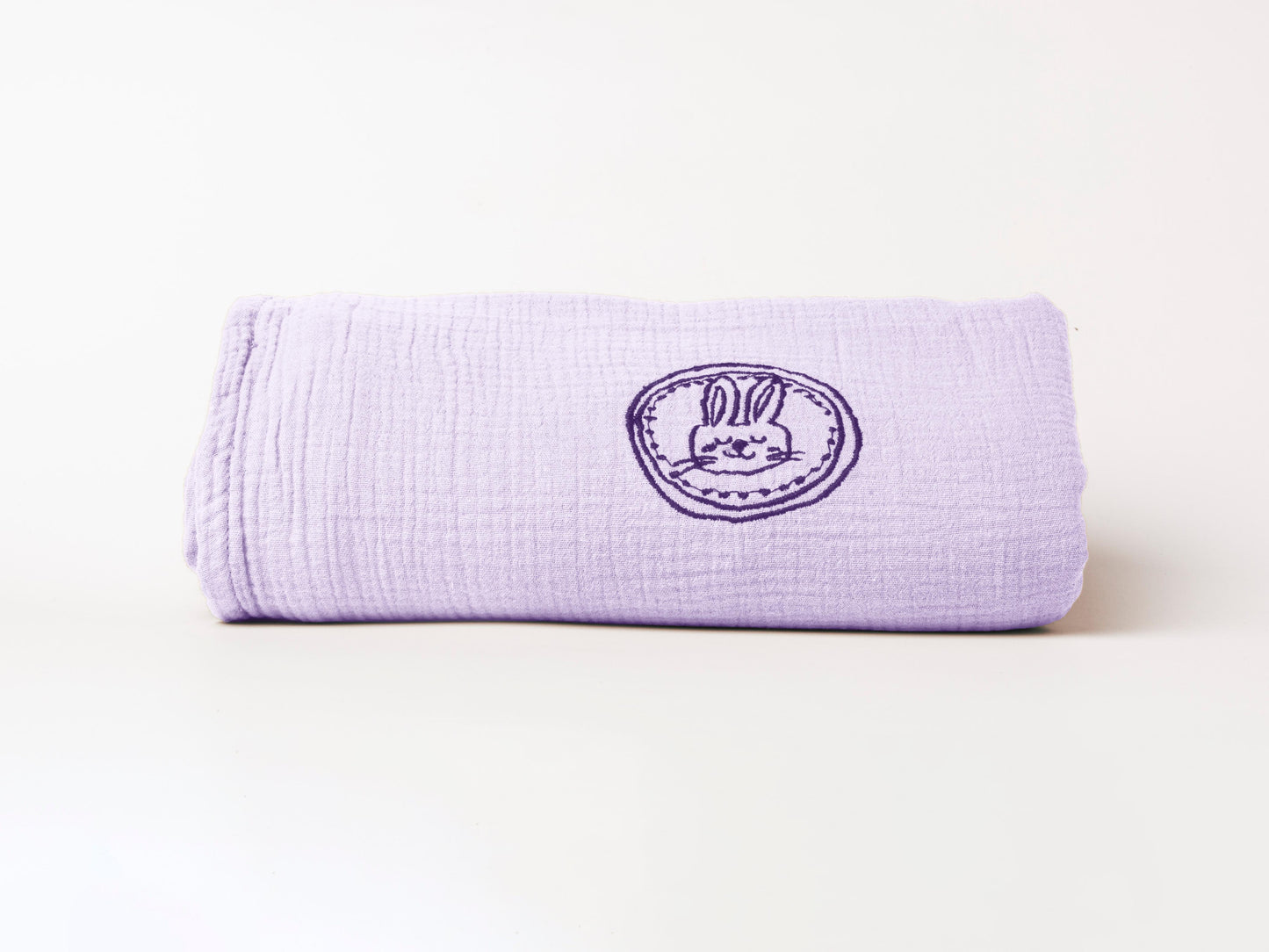 Soft Baby Blanket Pastel Purple 120x120 CM
