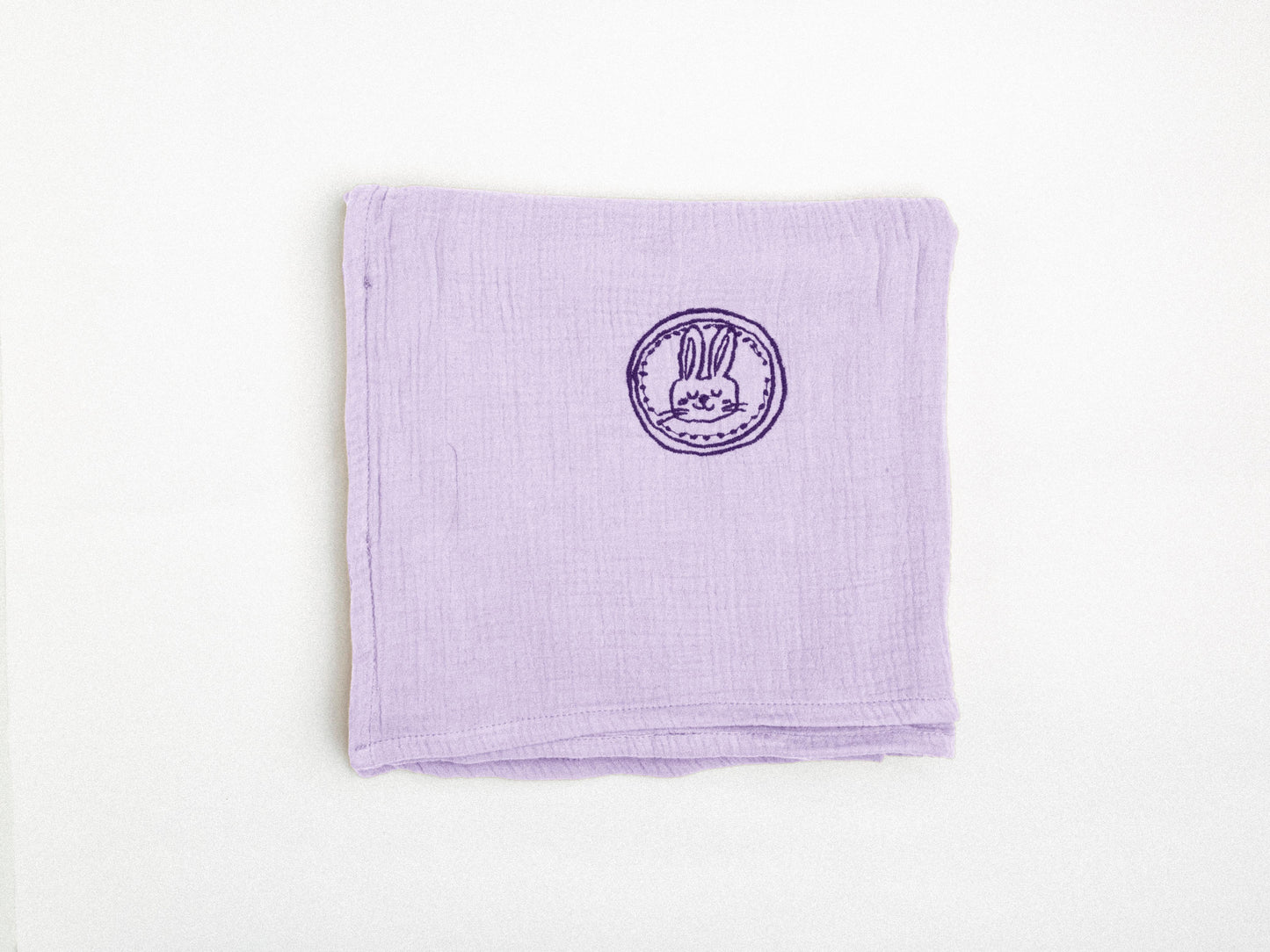 Soft Baby Blanket Pastel Purple 120x120 CM