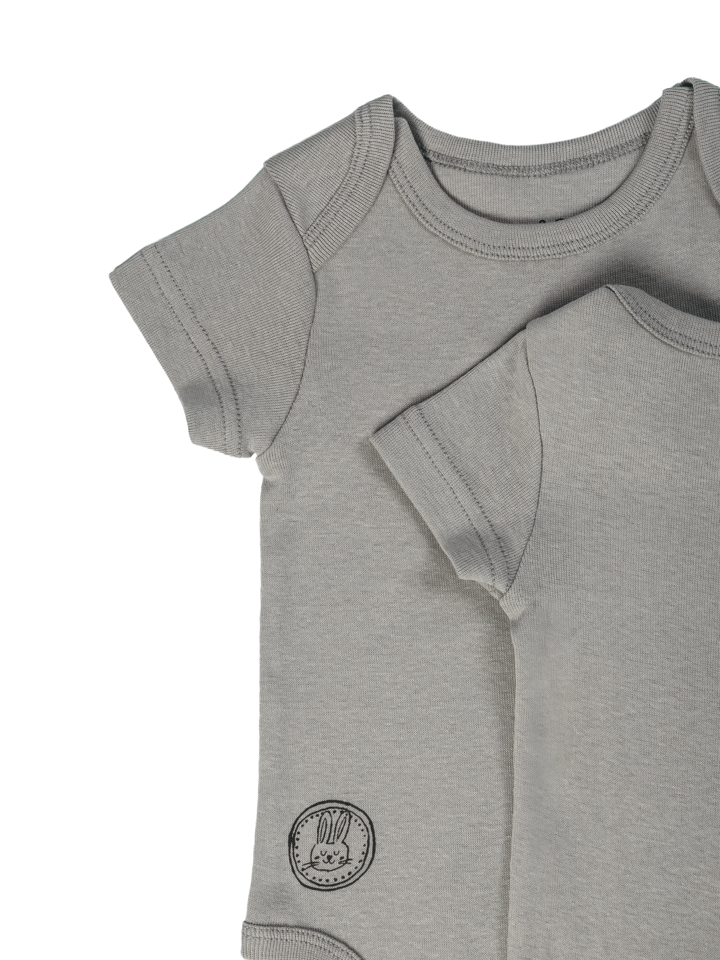2-Pack Ultra Soft Half Sleeve Bodysuit