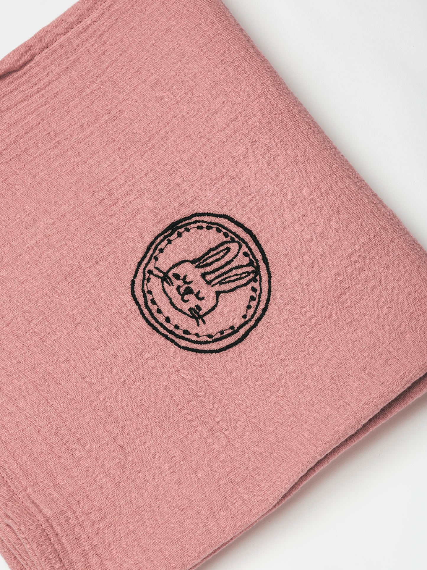 Soft Baby Blanket Blush Pink 120x120 CM