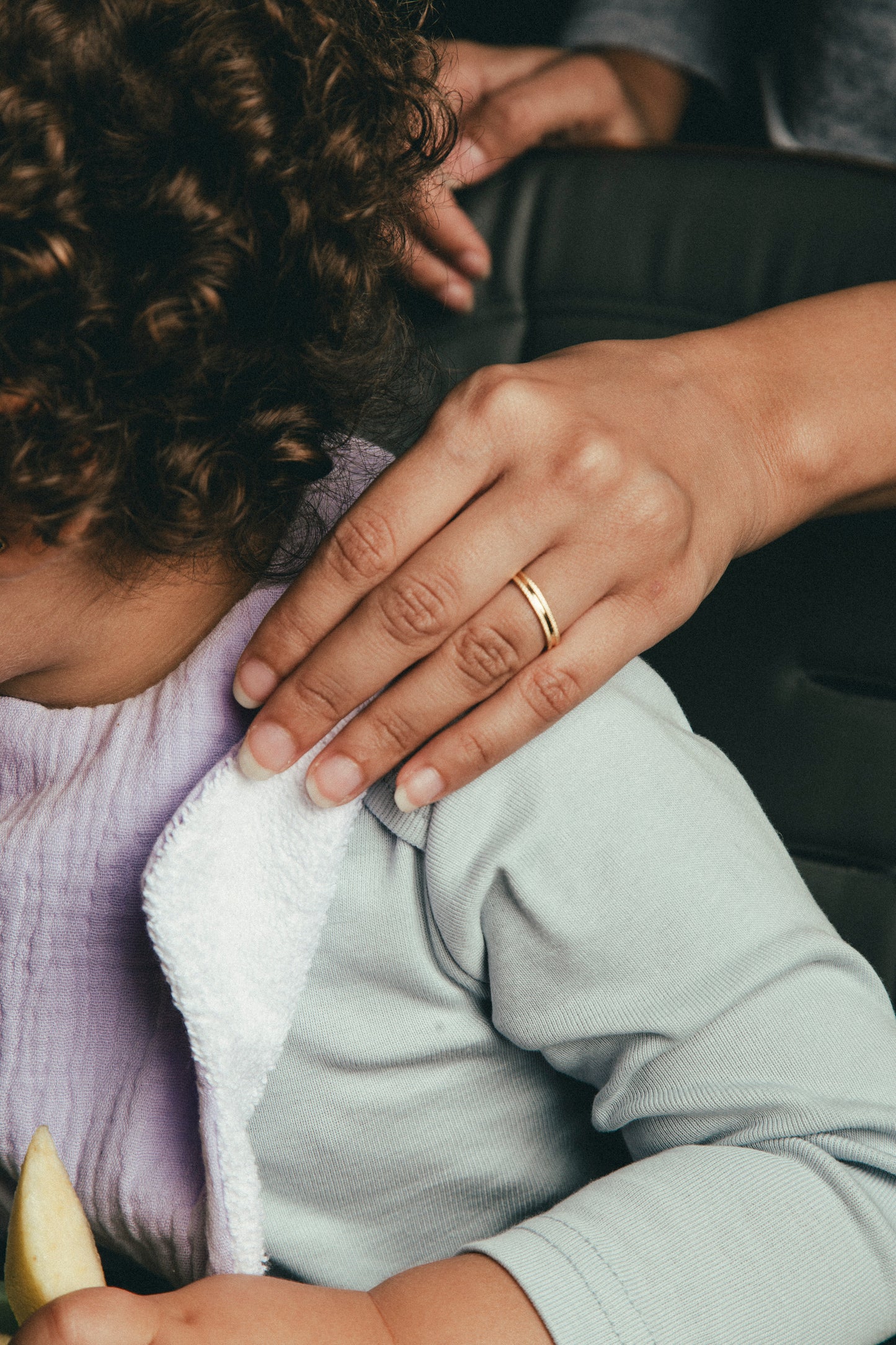 Dual layer Bib Pastel Purple