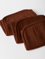Dual Layer Burp Cloth - (Sold per Piece)
