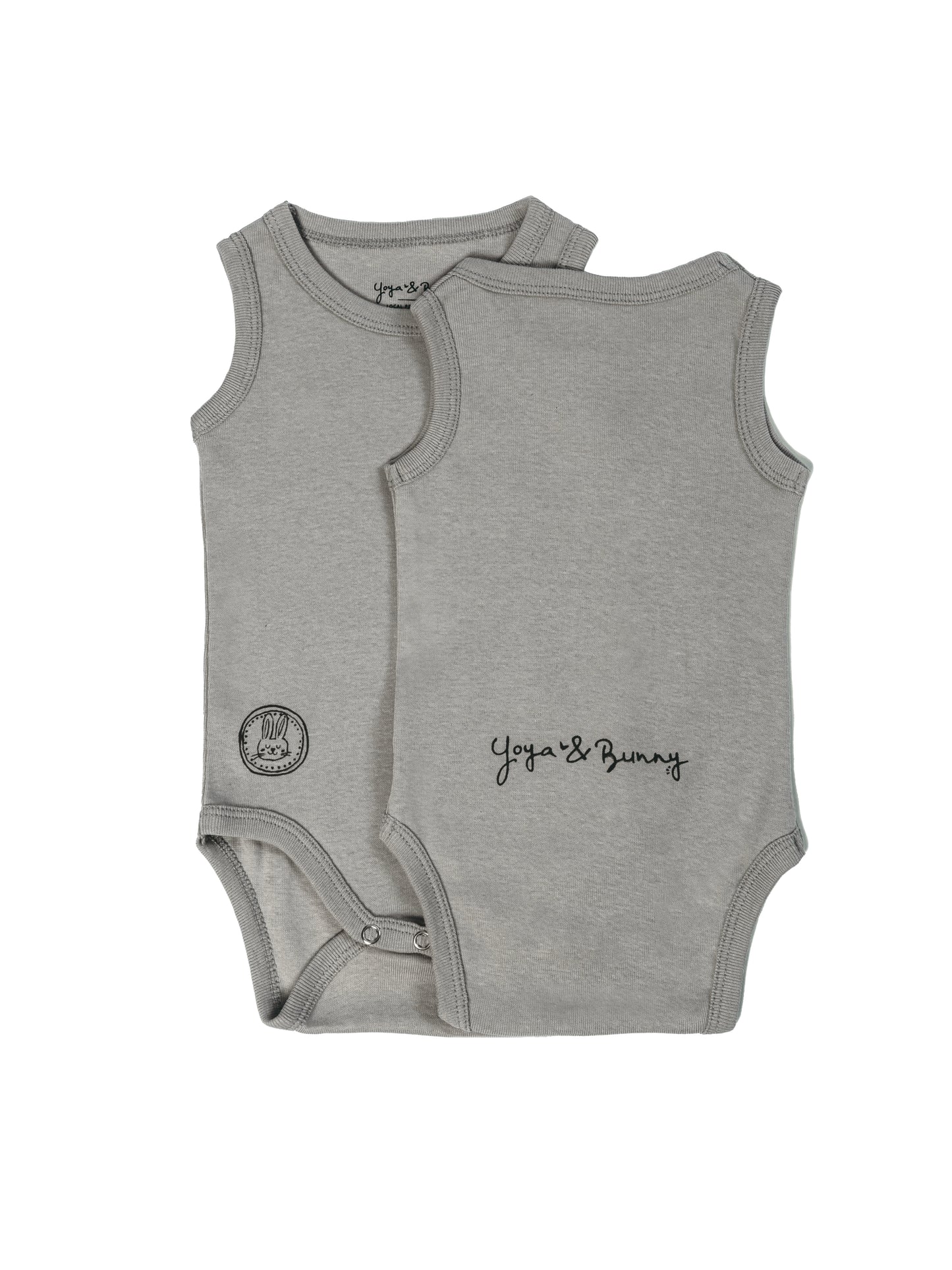 2-Pack Ultra Soft Sleeveless Bodysuit