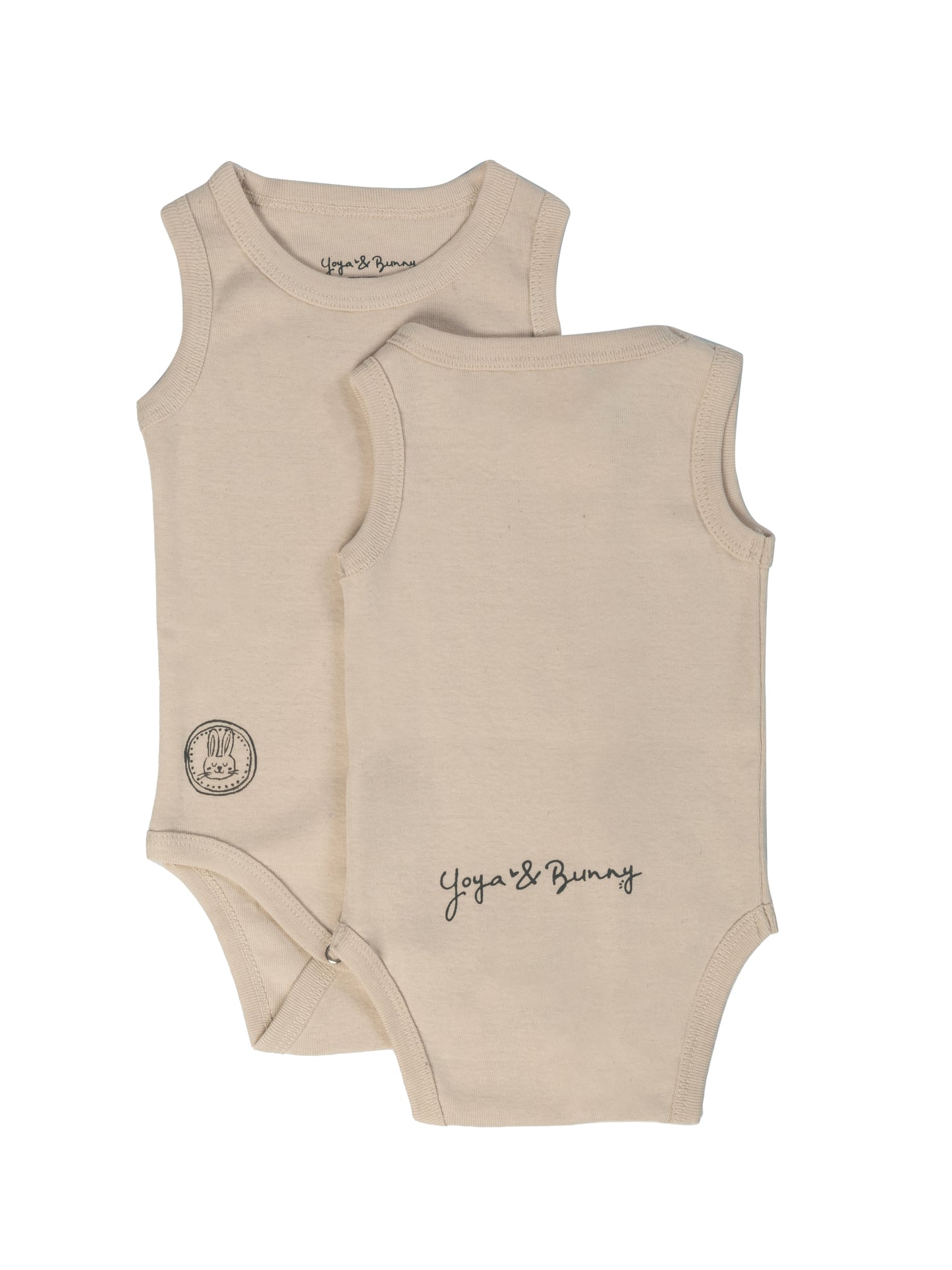 2-Pack Ultra Soft Sleeveless Bodysuit