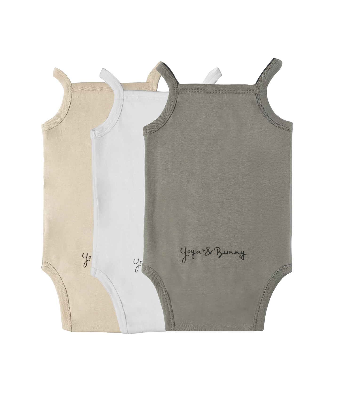 3-Pack Ultra Soft Tank Bodysuit Multi Color