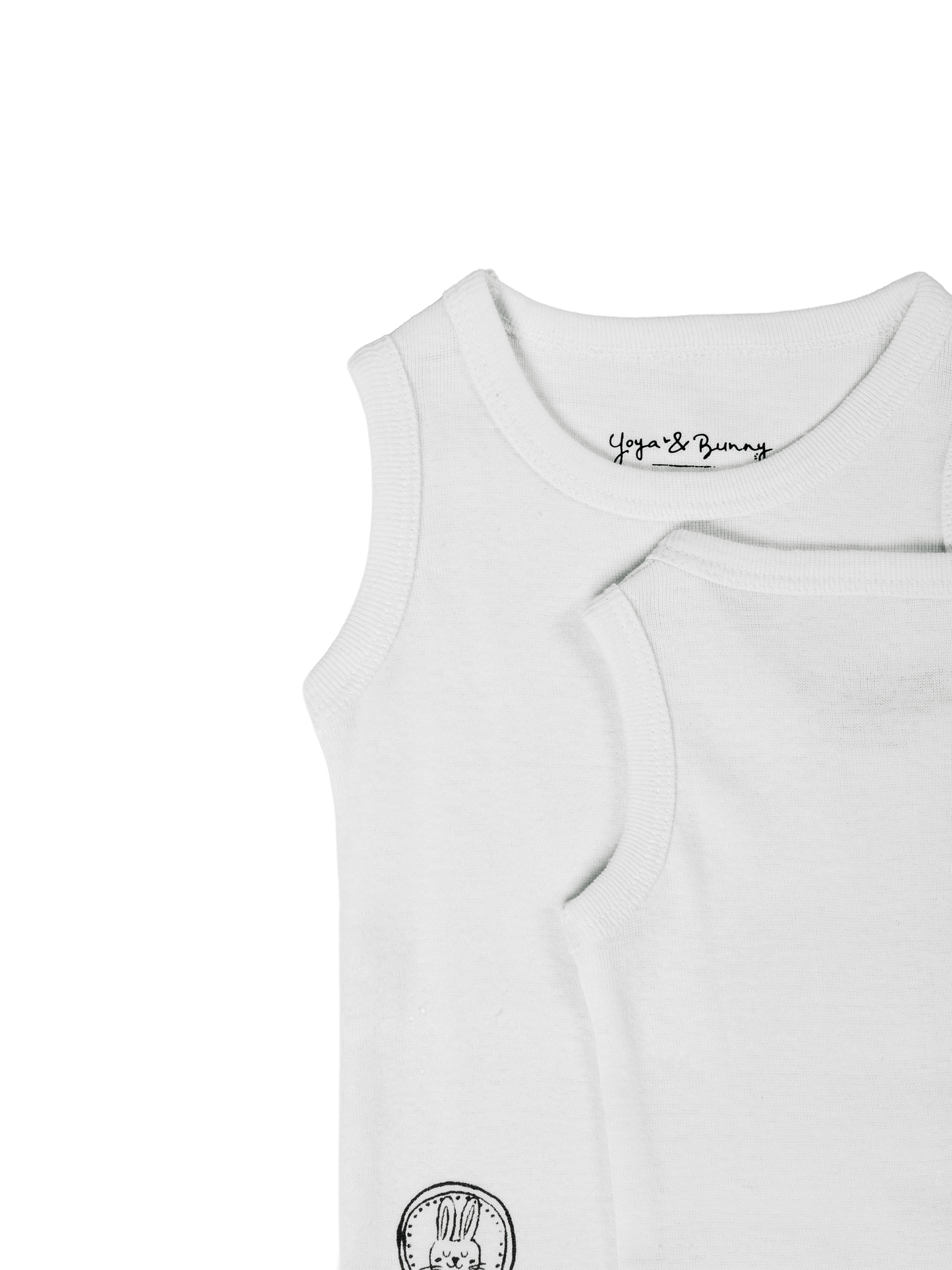 2-Pack Ultra Soft Sleeveless Bodysuit