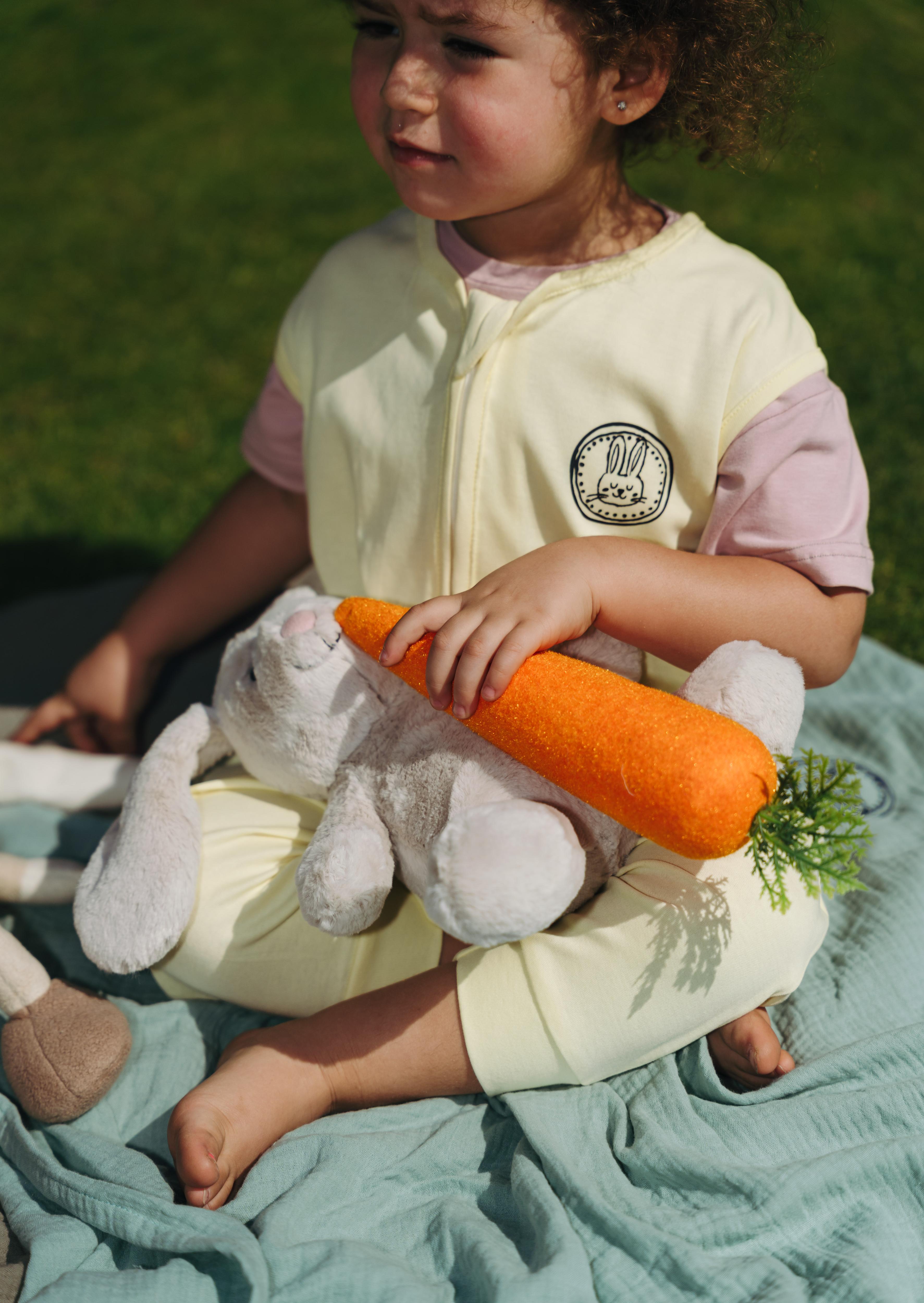 Bunny Sleep Suit with legs - Ages 1-3