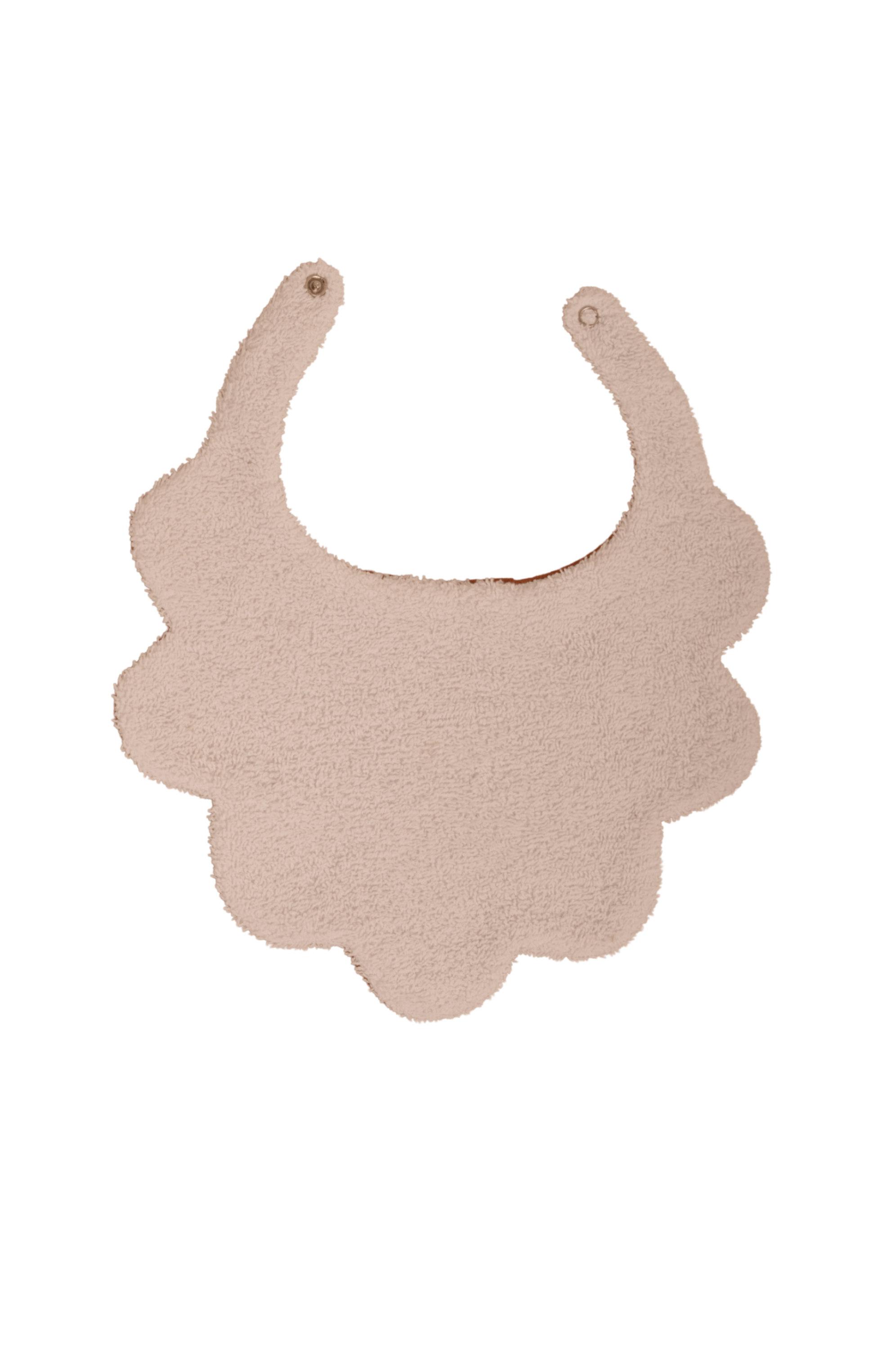 مريلة مزدوجة الطبقات باللون الأرجواني