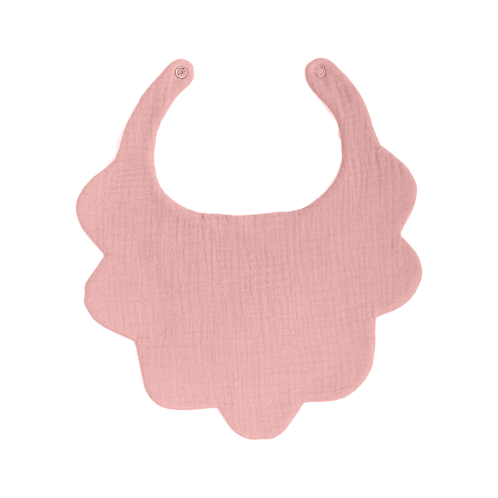 مريلة مزدوجة الطبقات باللون الأرجواني