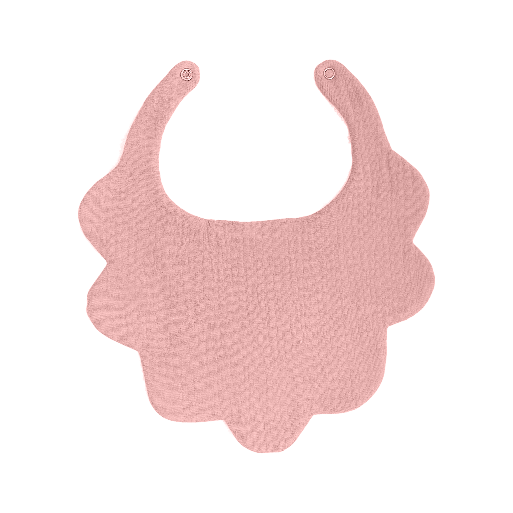 مريلة مزدوجة الطبقات باللون الأرجواني