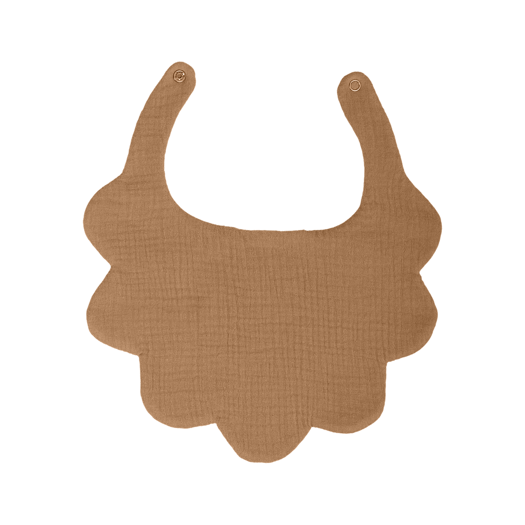 مريلة مزدوجة الطبقات باللون الأرجواني