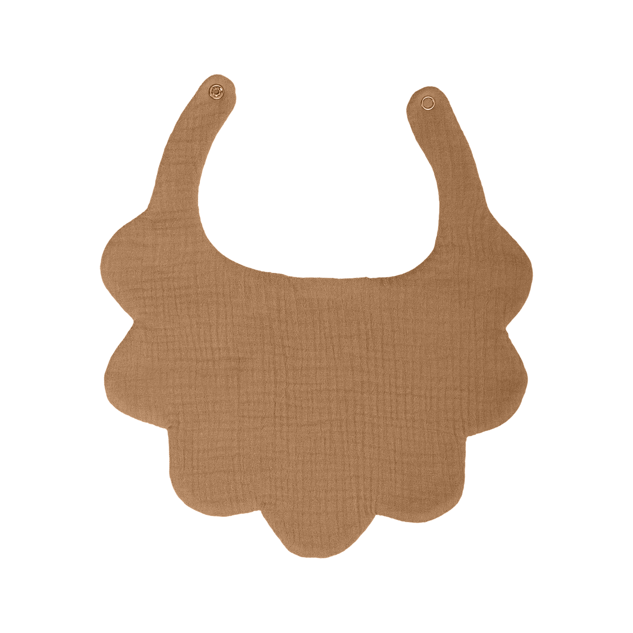 مريلة مزدوجة الطبقات باللون الأرجواني