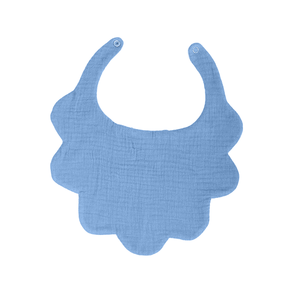 مريلة مزدوجة الطبقات باللون الأرجواني