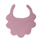 مريلة مزدوجة الطبقات باللون الأرجواني