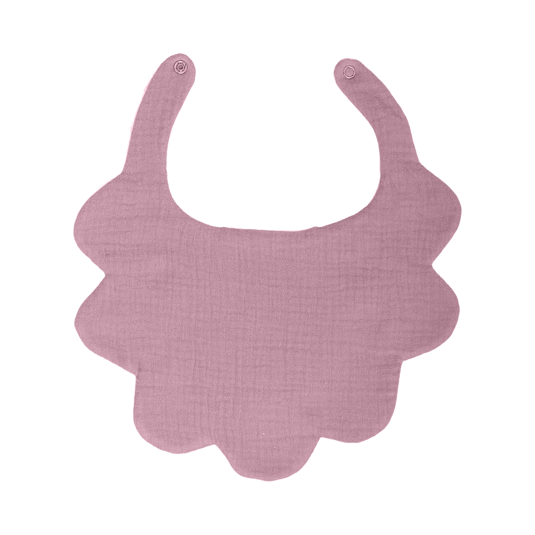 مريلة مزدوجة الطبقات باللون الأرجواني