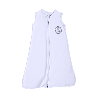 Bunny Sleeping Bag in Seafoam White- 6-12 Months