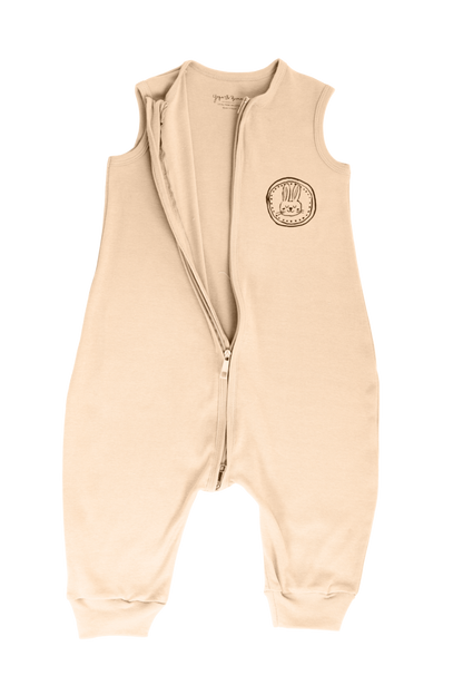 Bunny Sleep Suit with legs in Beige- Ages 1-2