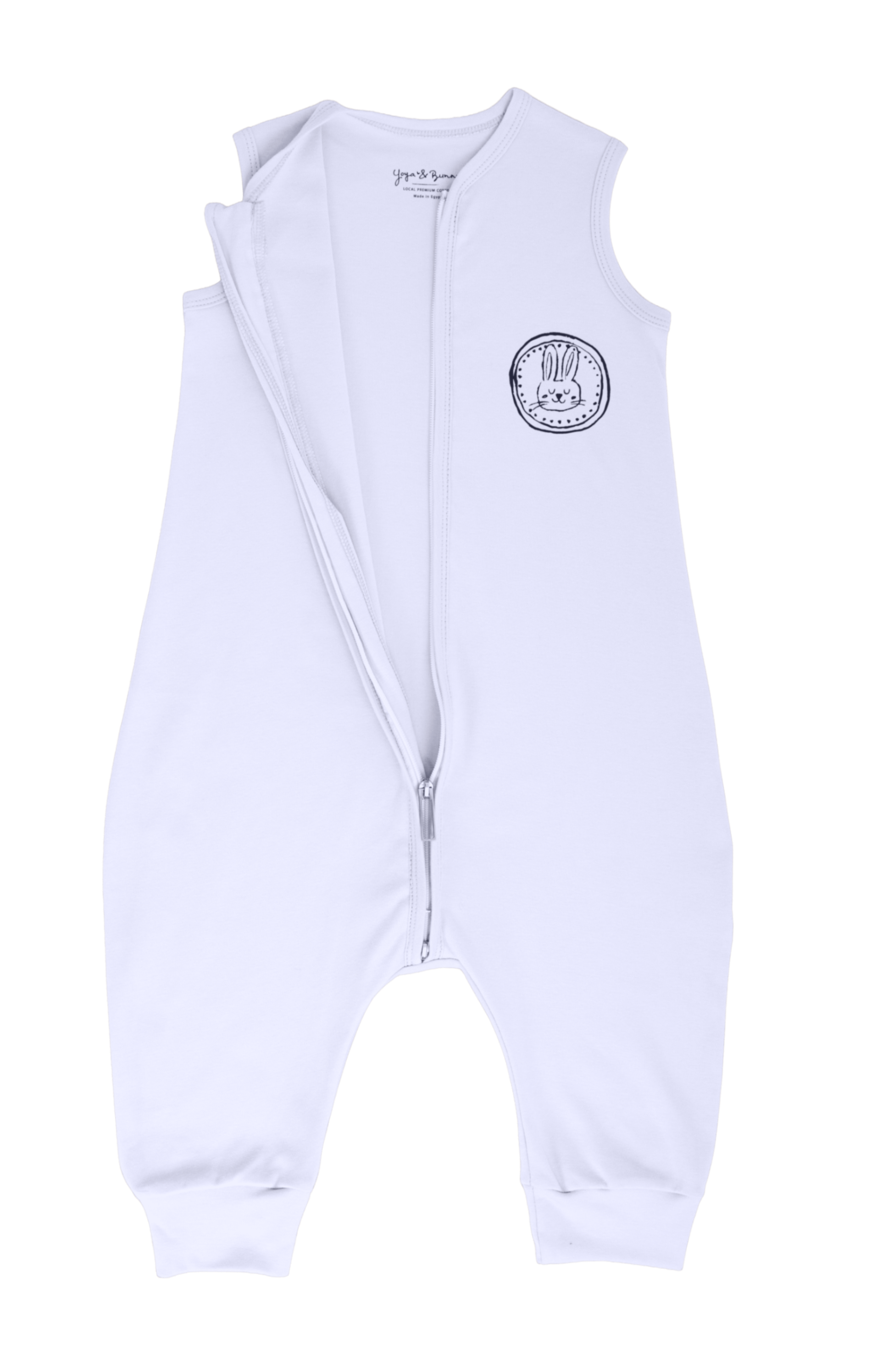 Bunny Sleep Suit with legs - Ages 1-3