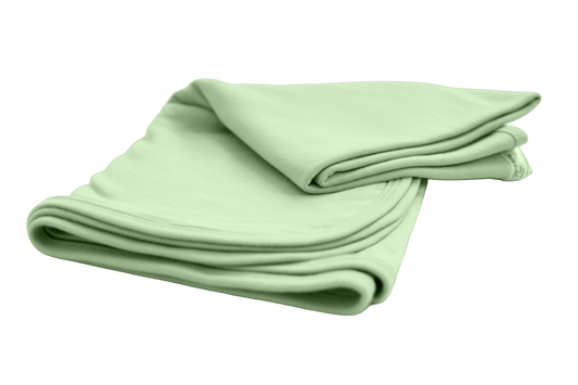 Cotton Dream Blanket in Mint Green 80x77 CM
