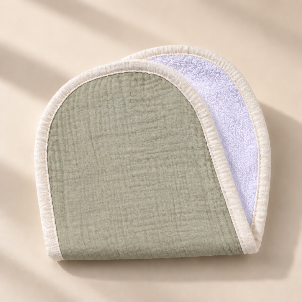 Limited Edition Dual Layer Burp Cloth - (Sold per Piece)