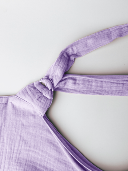 3 In 1 Nursing Cover Pastel Purple 120x100 CM
