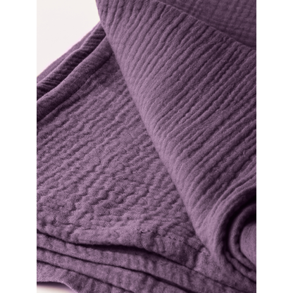 Soft Baby Blanket Purple 120x120 CM