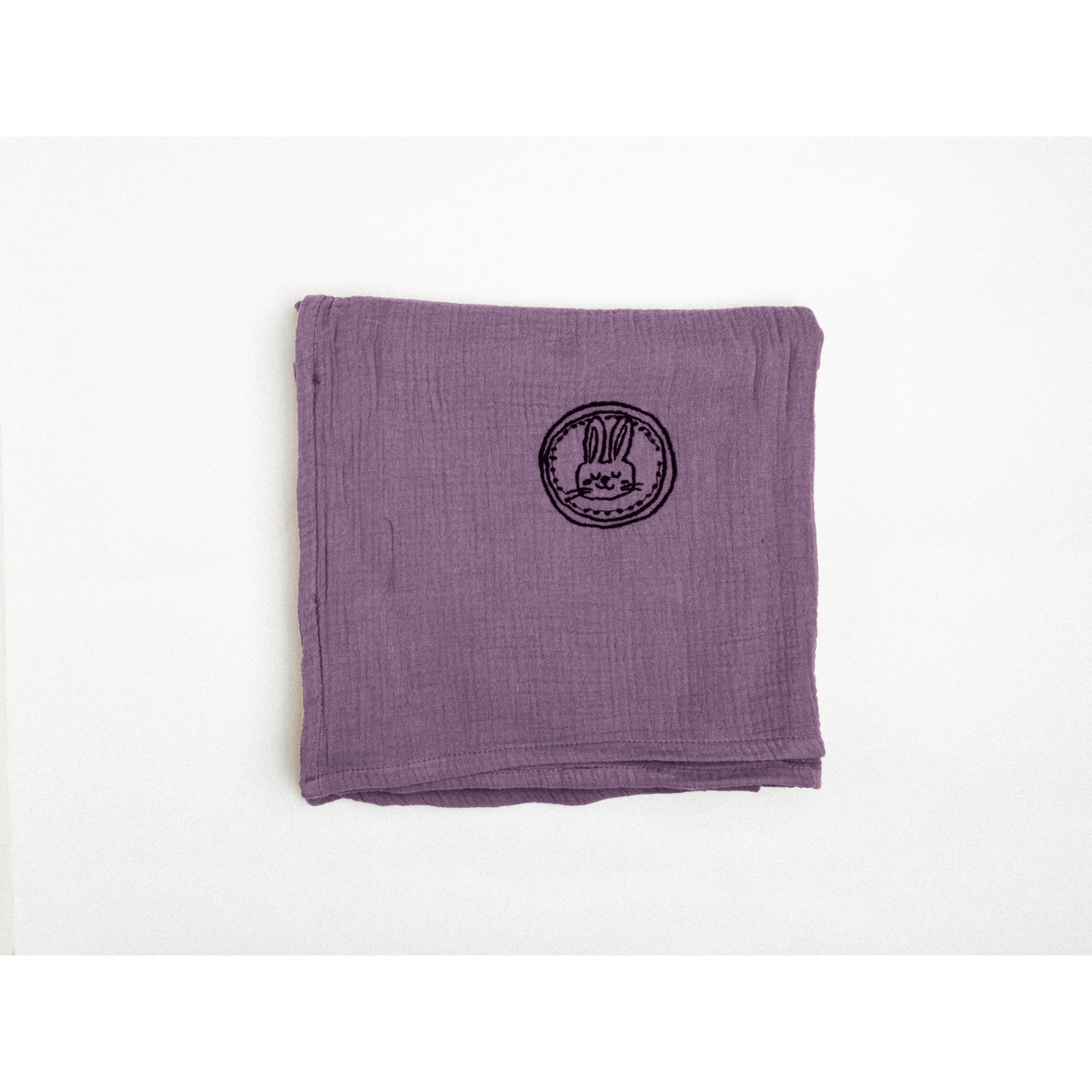 بطانية أطفال ناعمة بلون بني فاتح 120×120 سم