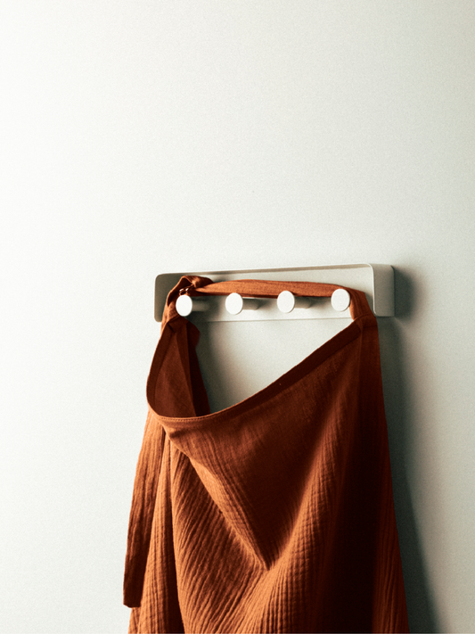 3 In 1 Nursing Cover Burnt Orange 120x100 CM