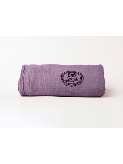 Soft Baby Blanket Purple 120x120 CM