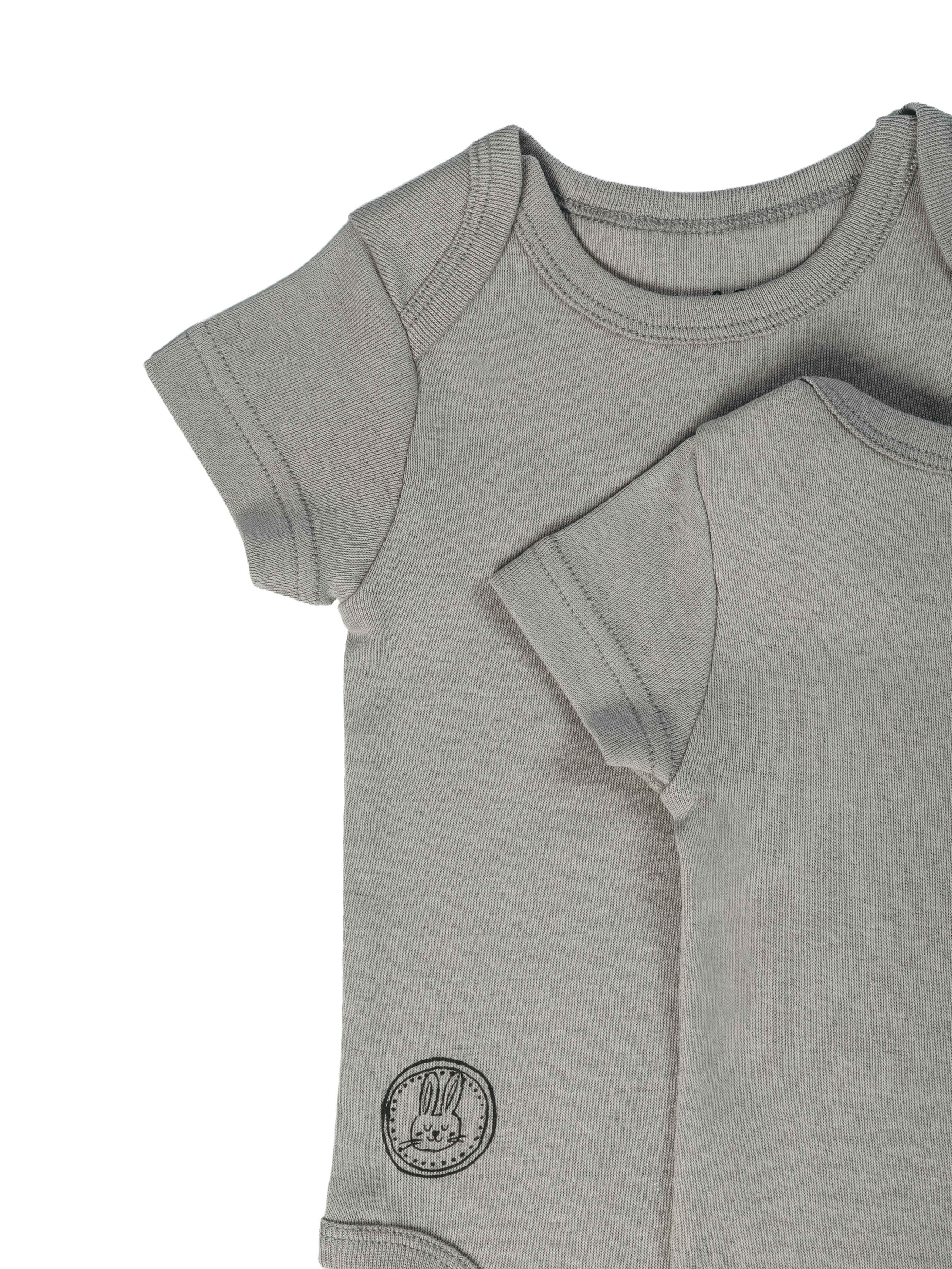 2-Pack Ultra Soft Half Sleeve Bodysuit