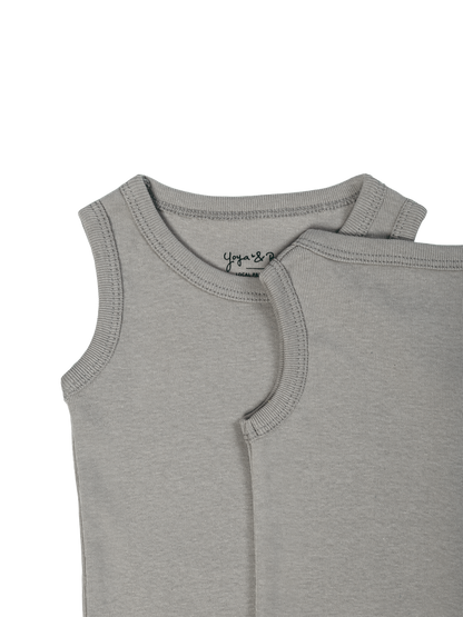 2-Pack Ultra Soft Sleeveless Bodysuit