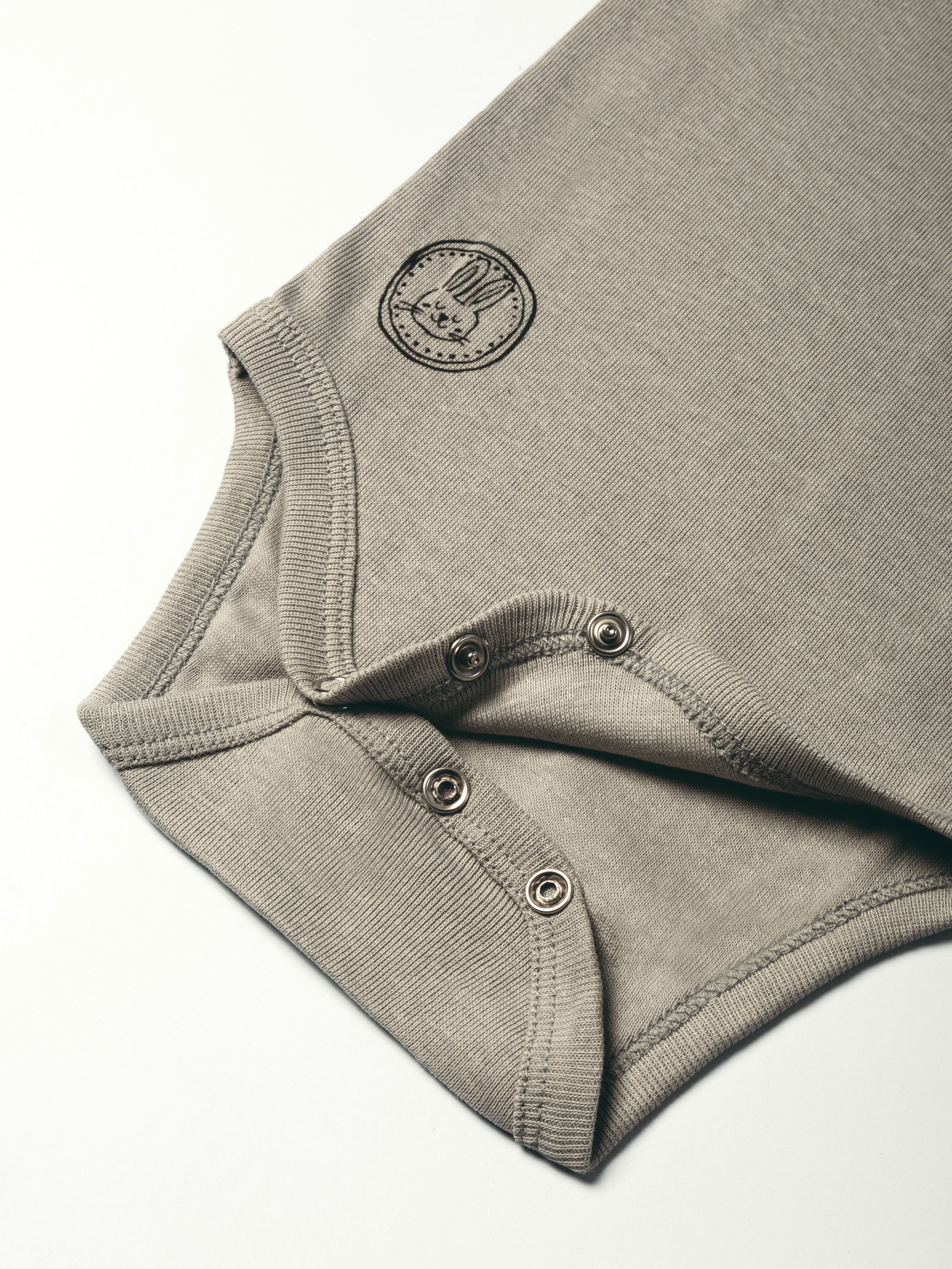 بدلة جسم بأكمام طويلة فائقة النعومة