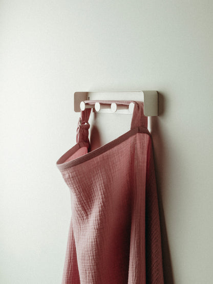 3 In 1 Nursing Cover Blush Pink 120x100 CM