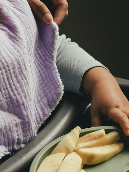 Dual layer Bib Pastel Purple