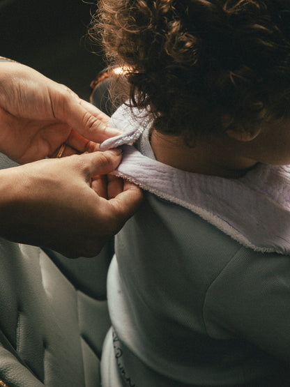 Dual layer Bib Pastel Purple