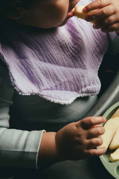 Dual layer Bib Pastel Purple