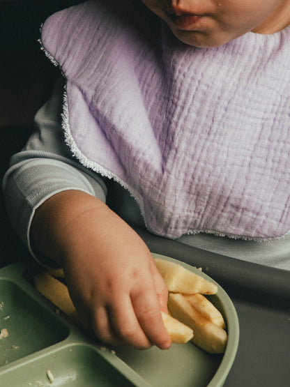 Dual layer Bib Pastel Purple