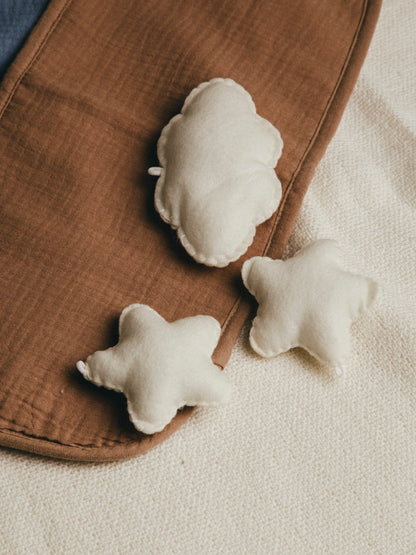 Dual Layer Burp Cloth Choco Brown - Soft, Absorbent, Perfect for Drool and Spit-Up Protection (Sold per Piece)