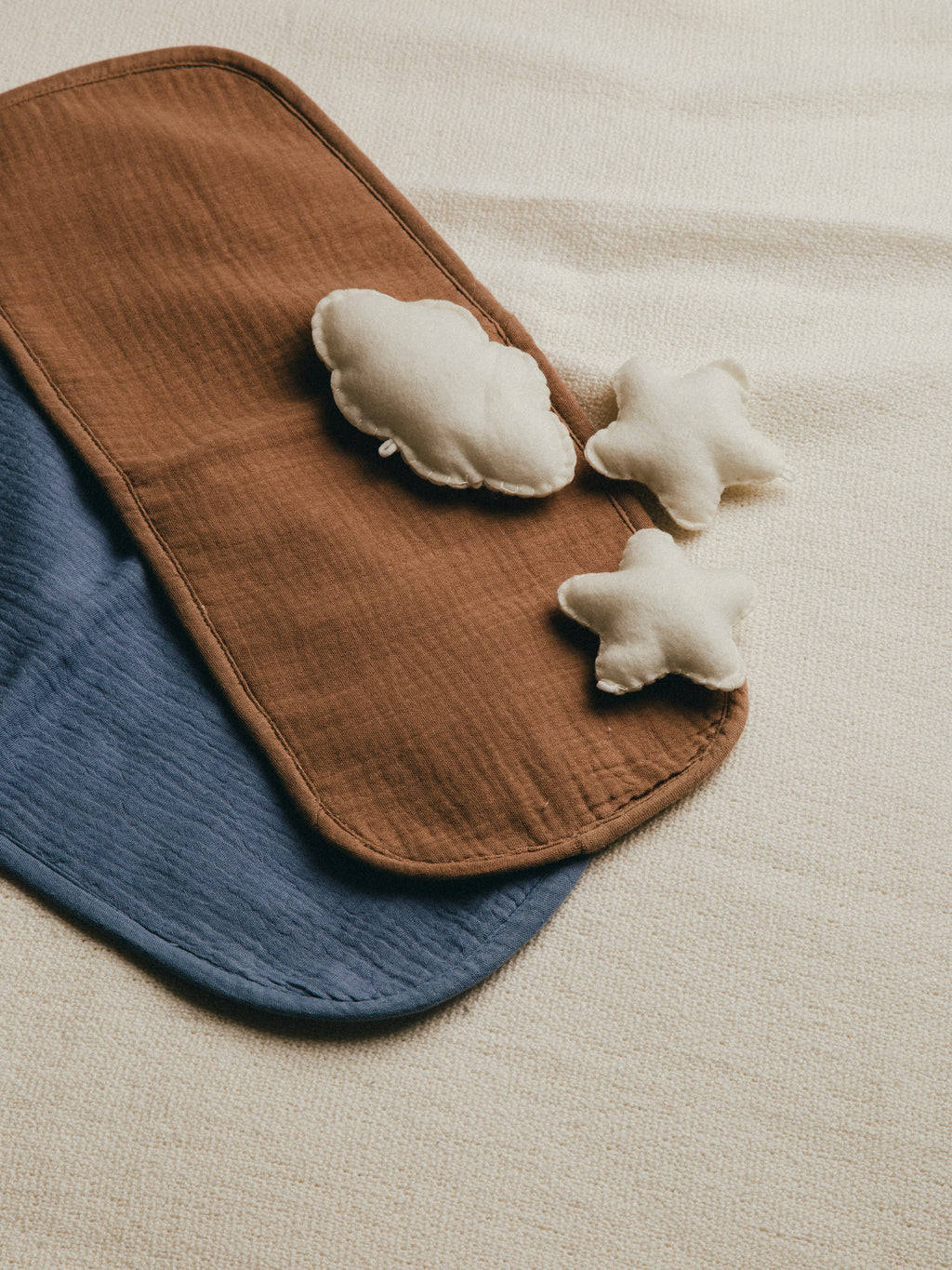 Dual Layer Burp Cloth - (Sold per Piece)