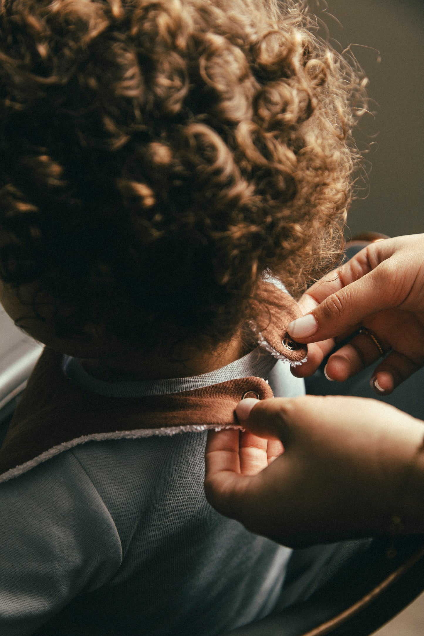 Dual layer Bib Choco Brown