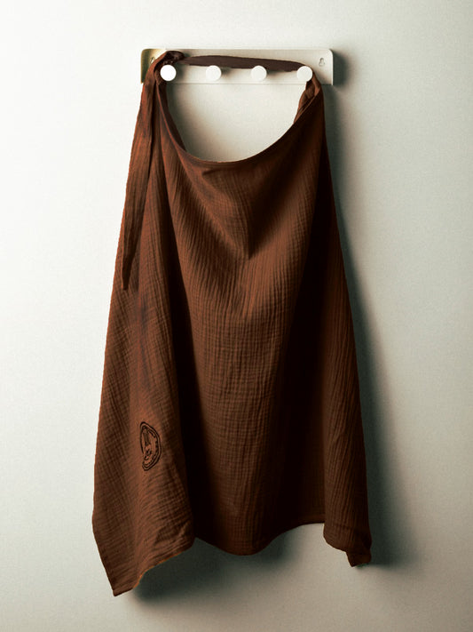3 In 1 Nursing Cover Choco Brown 100x70 CM