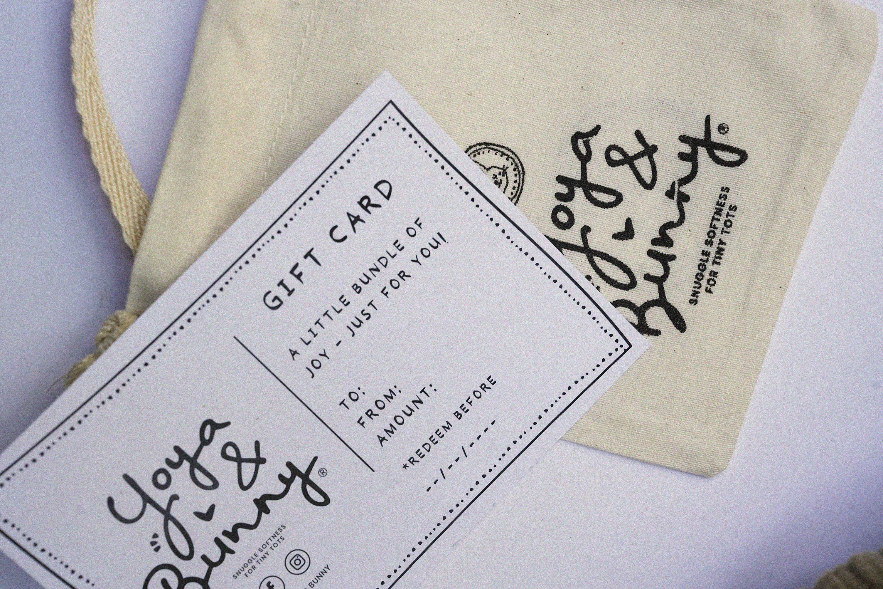 Yoya and Bunny Baby Gift Card Secondary image