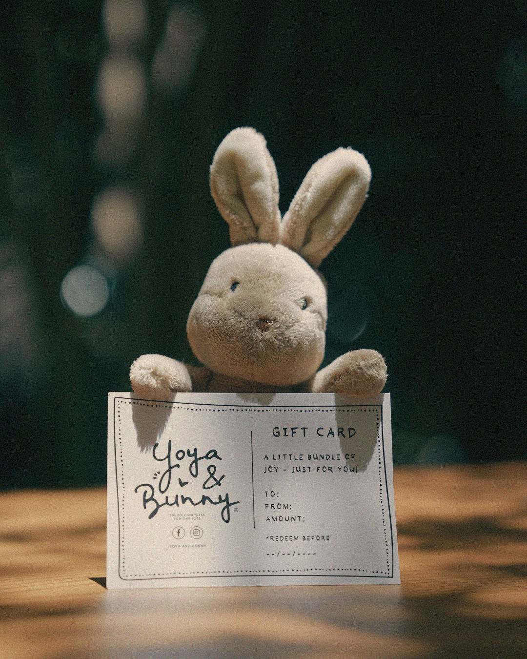 Yoya and Bunny Baby Gift Card