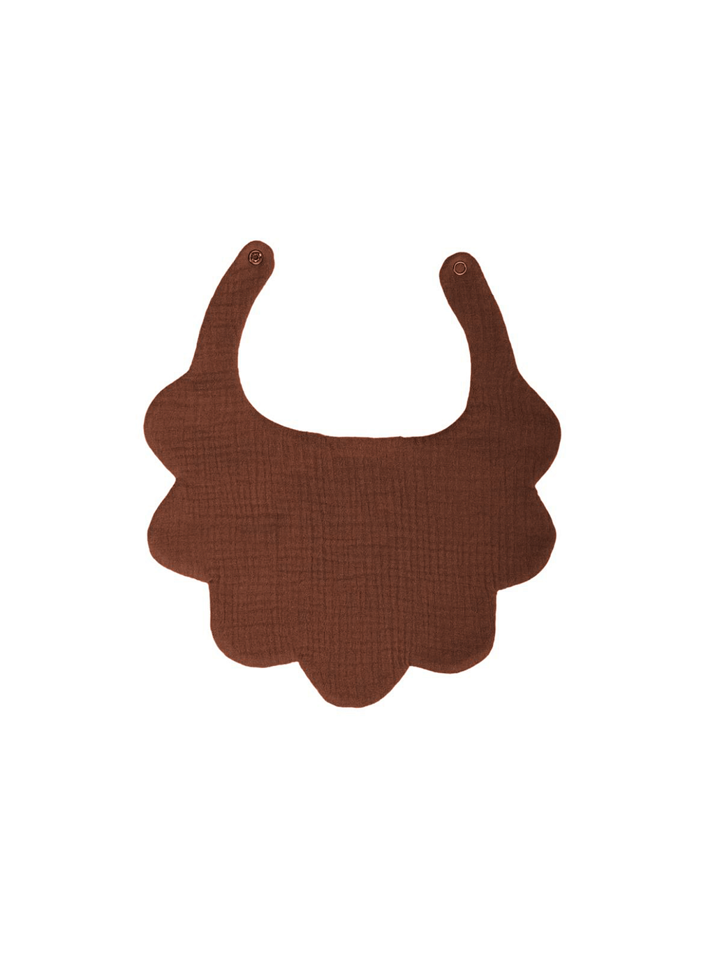 مريلة مزدوجة الطبقات باللون الأرجواني